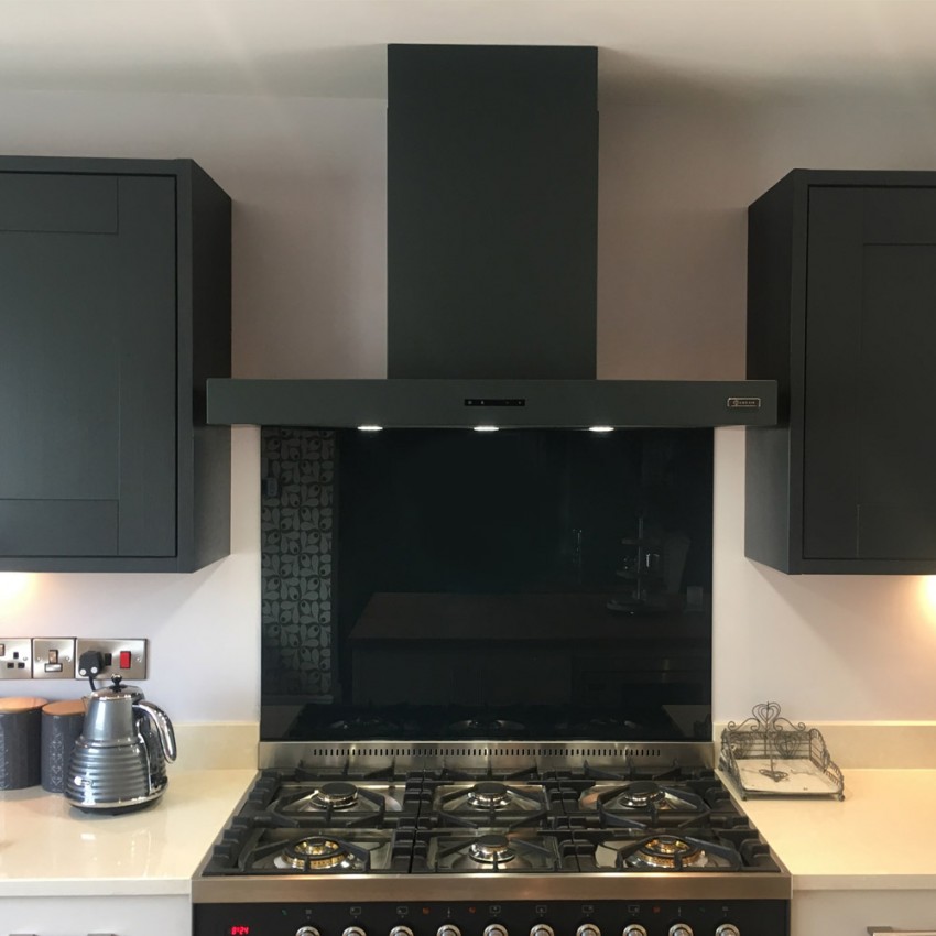 Kitchen without deals extractor fan